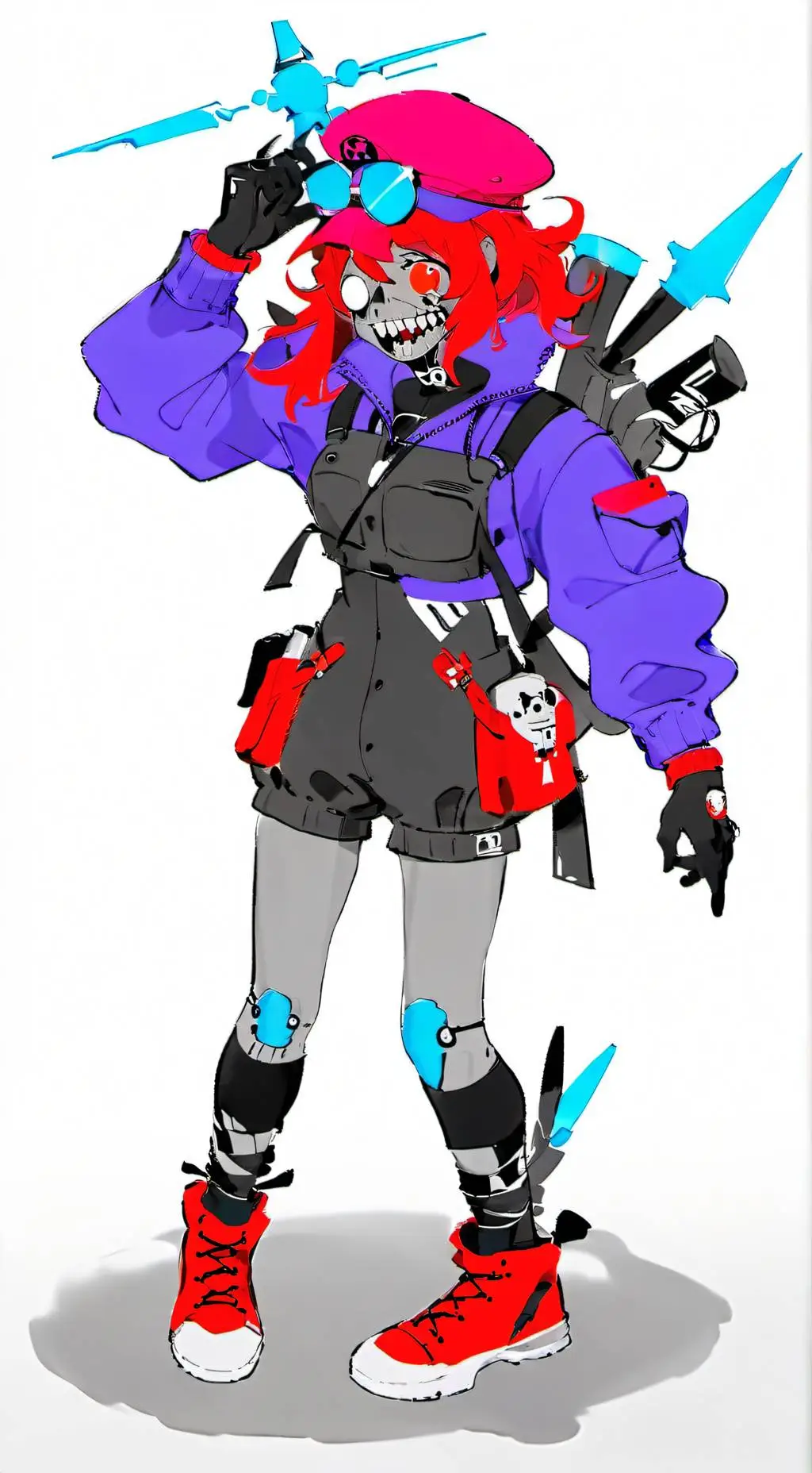 ai character: Zui background