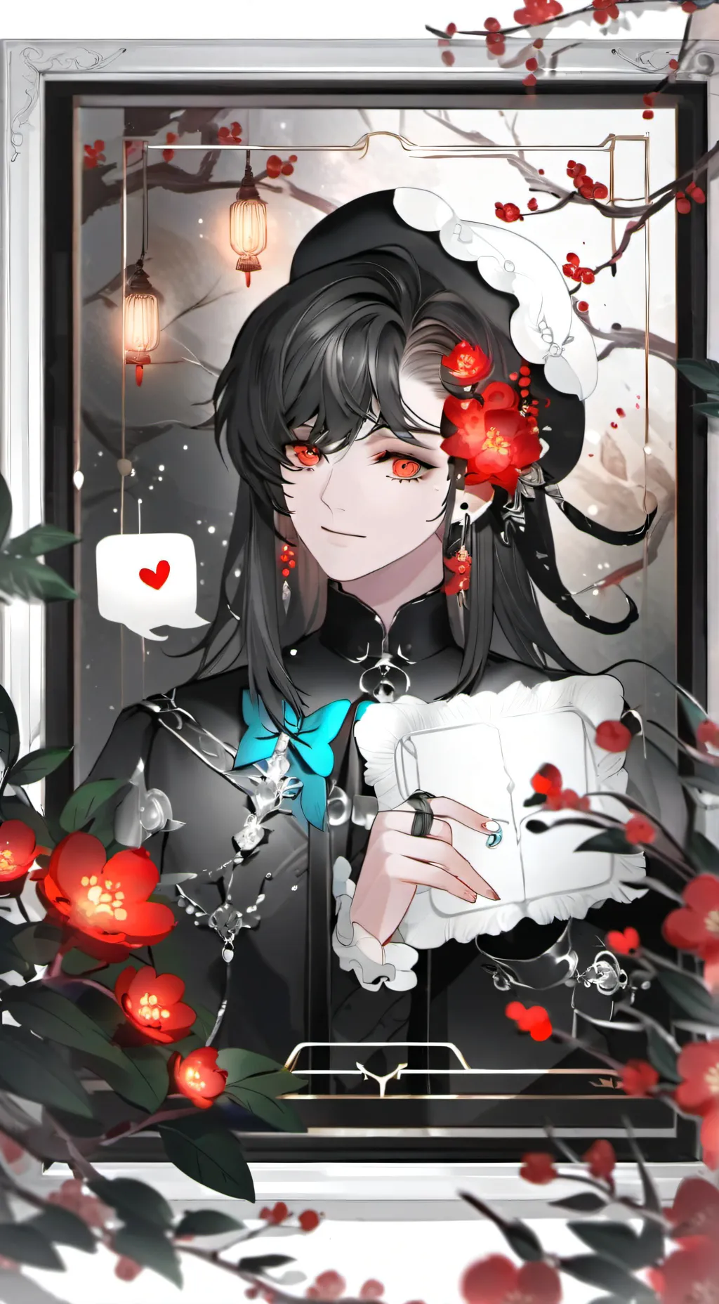 ai character: Картина background