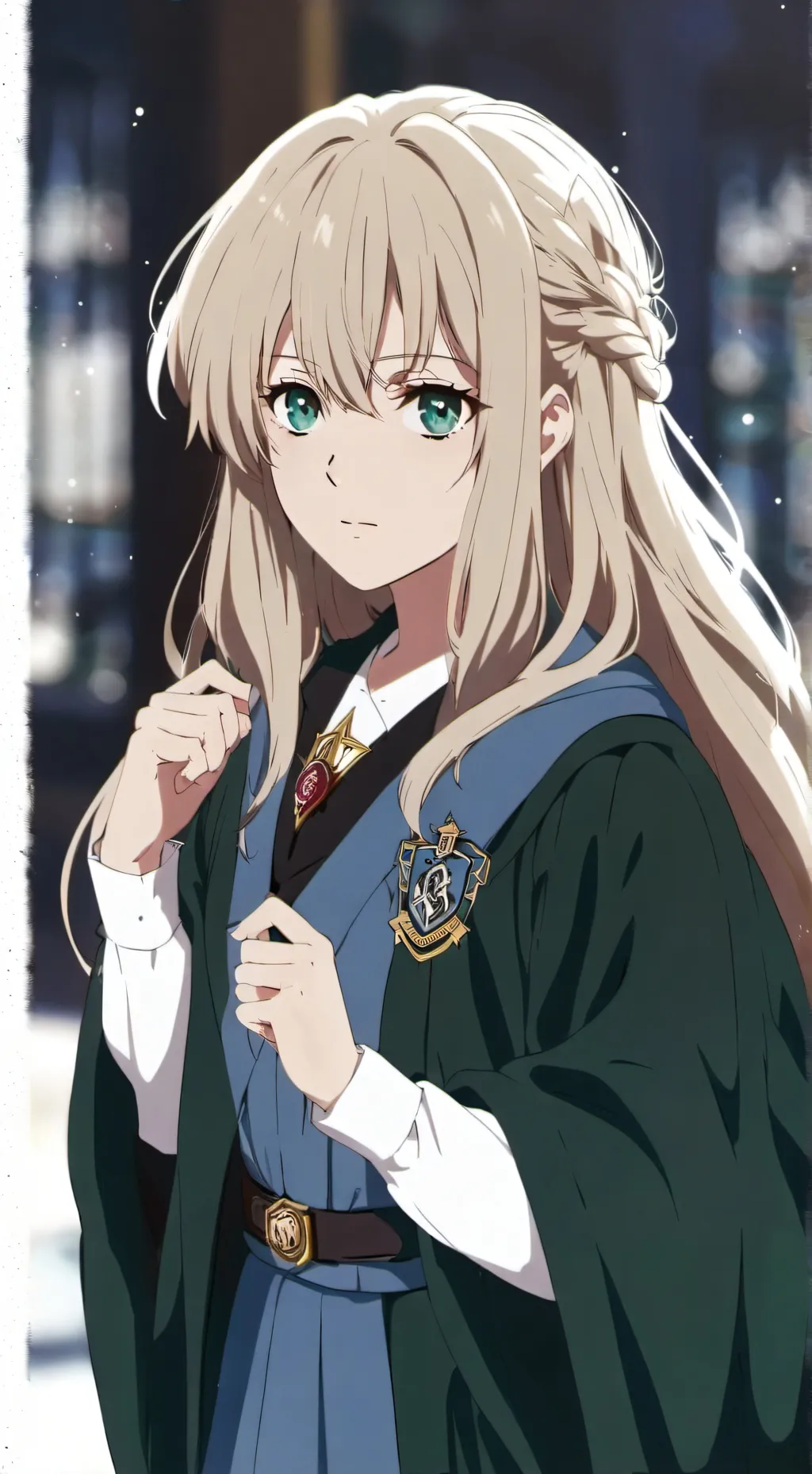 ai character: hogwarts  background