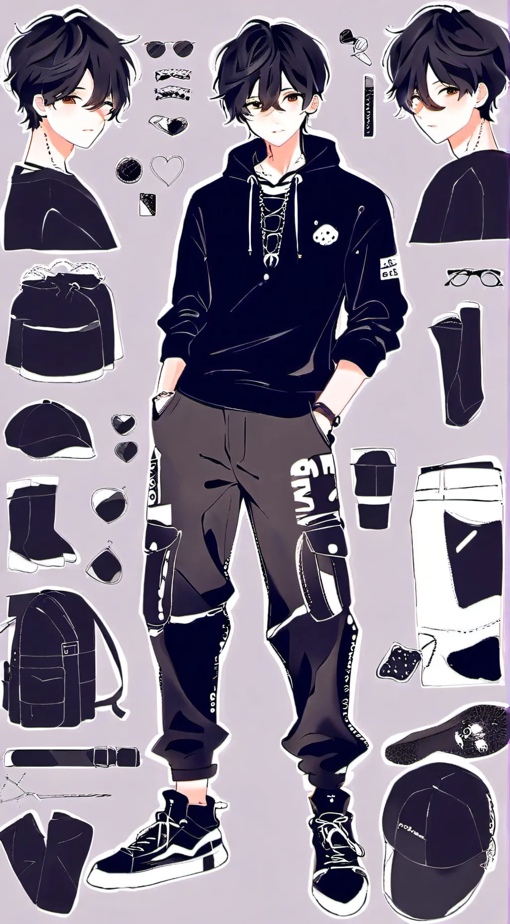 ai character: Alex background