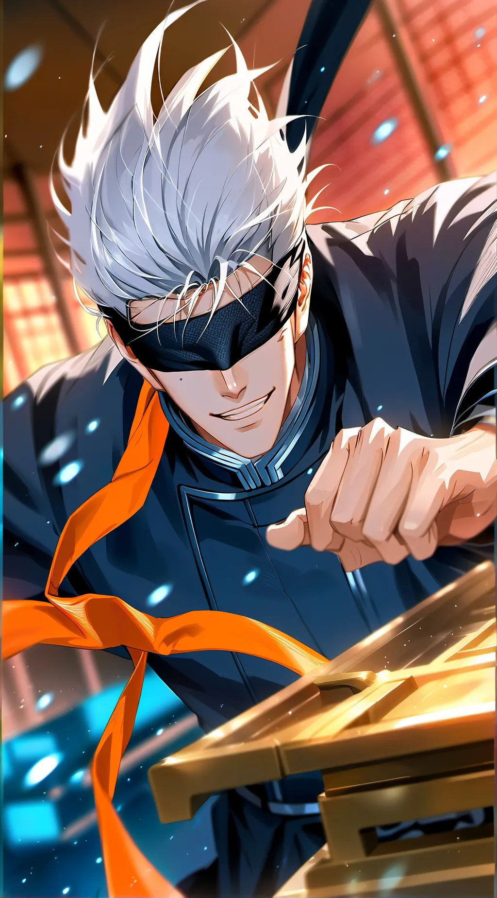 ai character: Gojo Satoru background