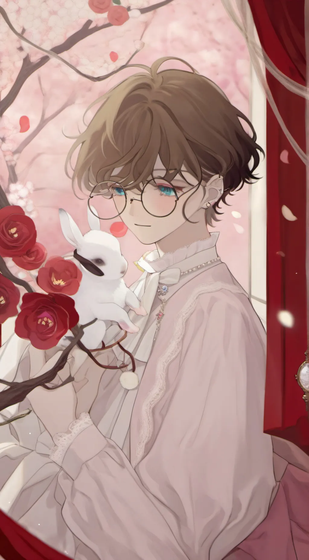 ai character: ღ✦𓏲ℍ𝕎𝔸ℕ𓏲✦ღ background