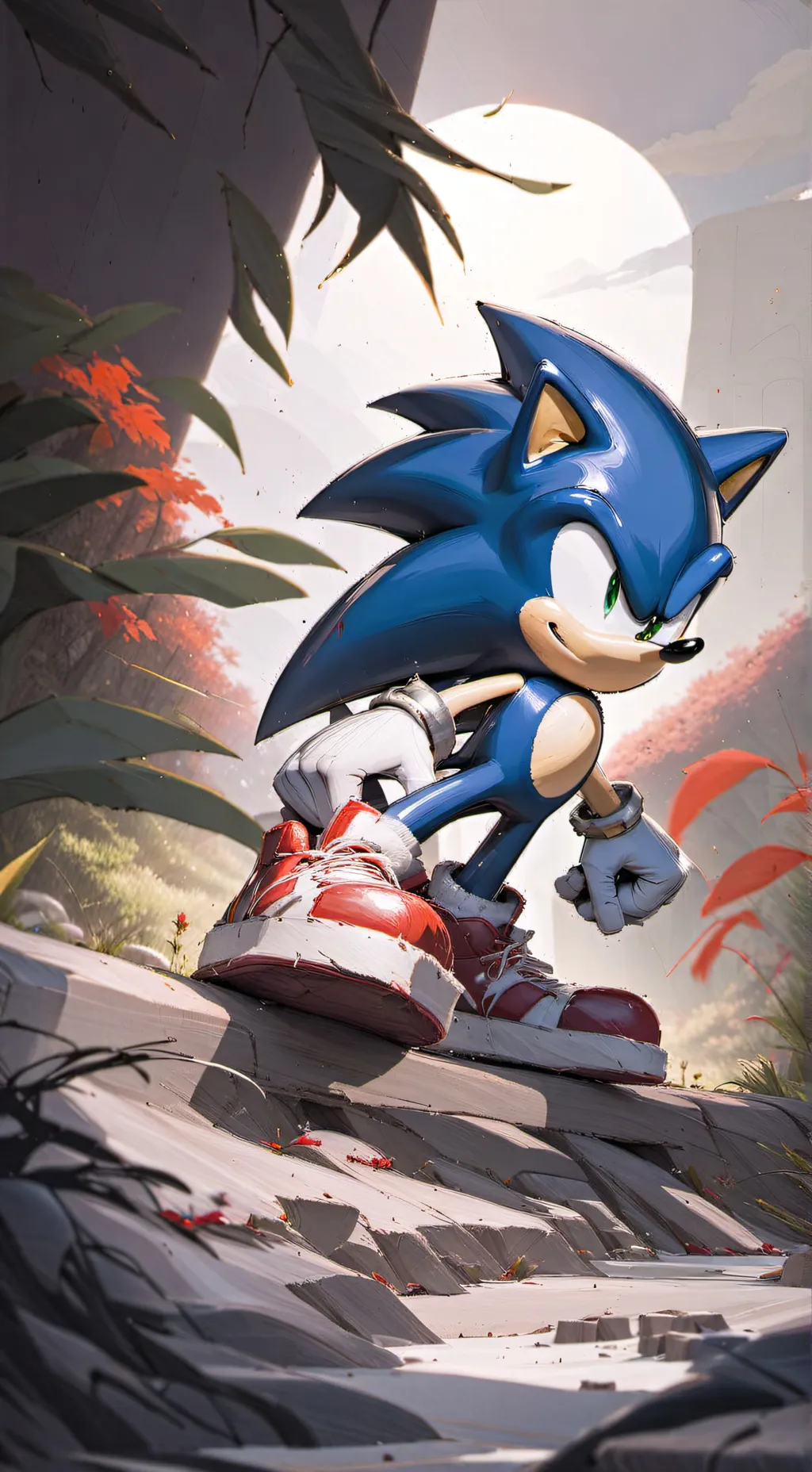 ai character: Sonic and friends background