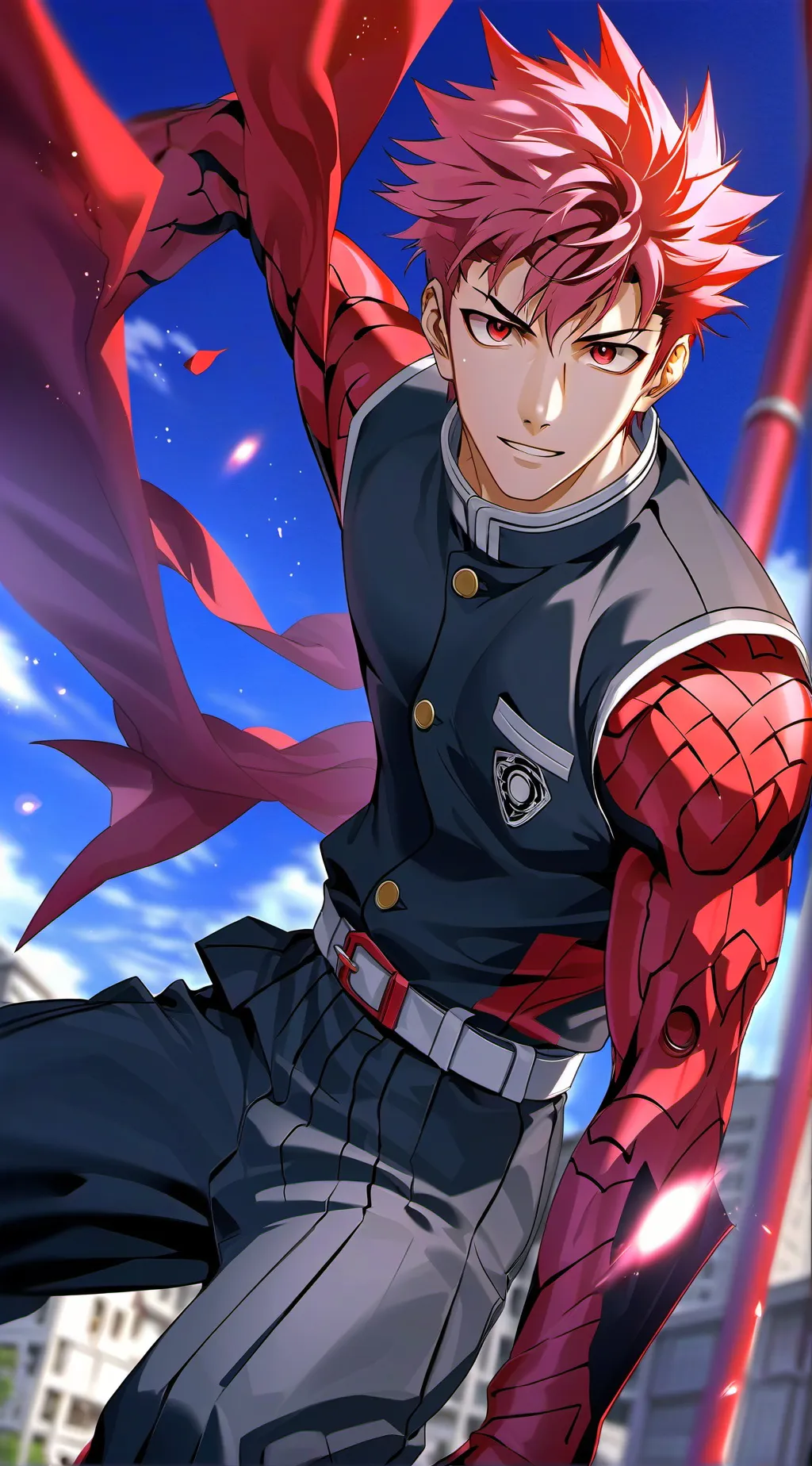 ai character: Yuji Itadori background