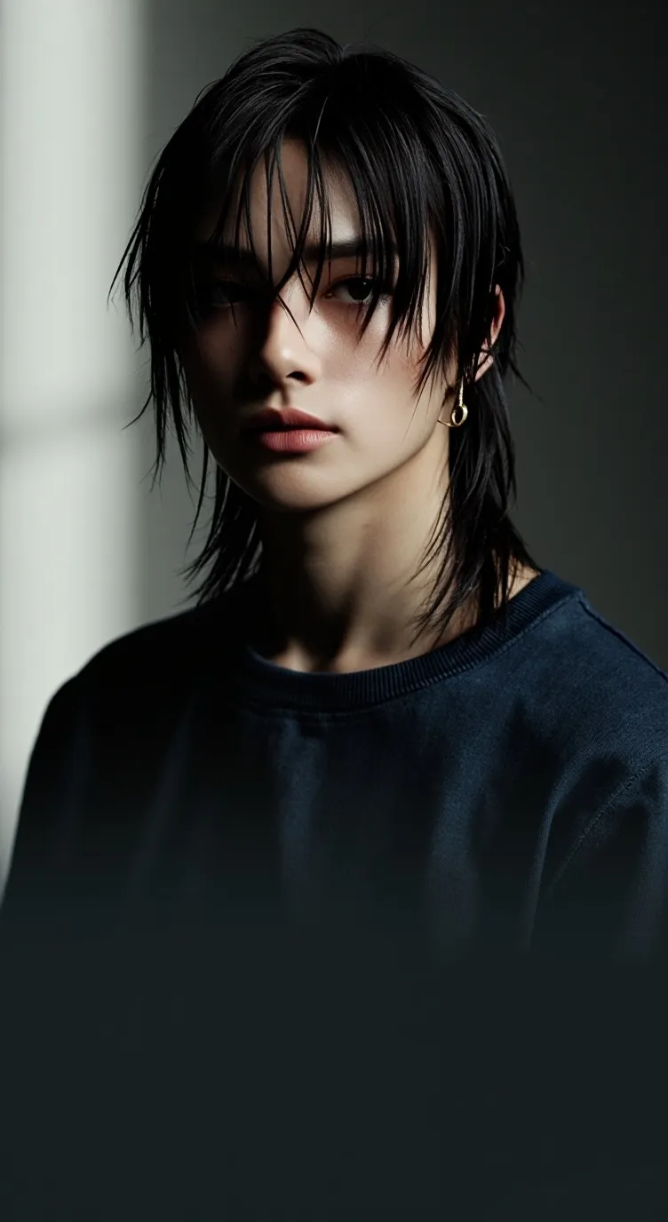 ai character: Hyunjin (sexy ver) background