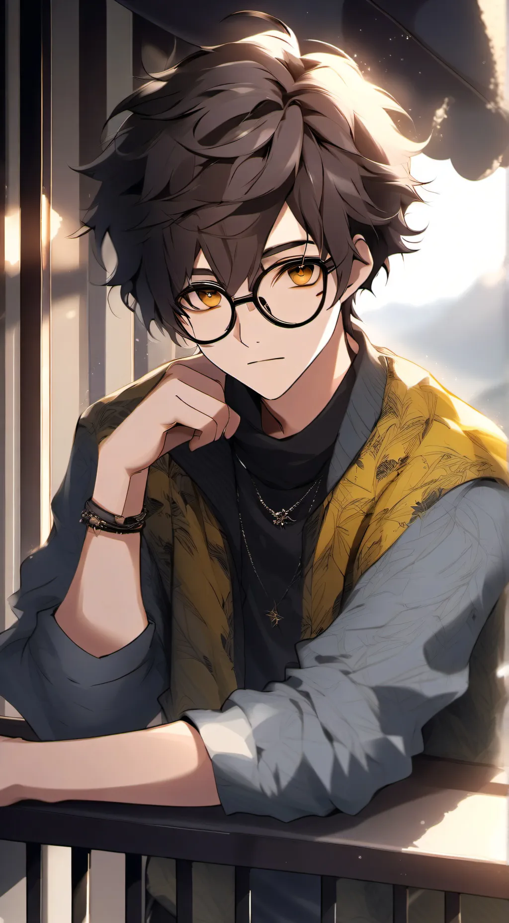 ai character:  Max background