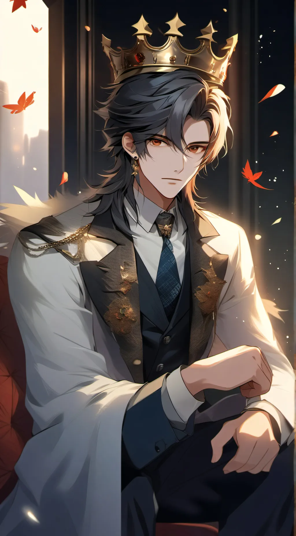 ai character: king dad ( evil) background