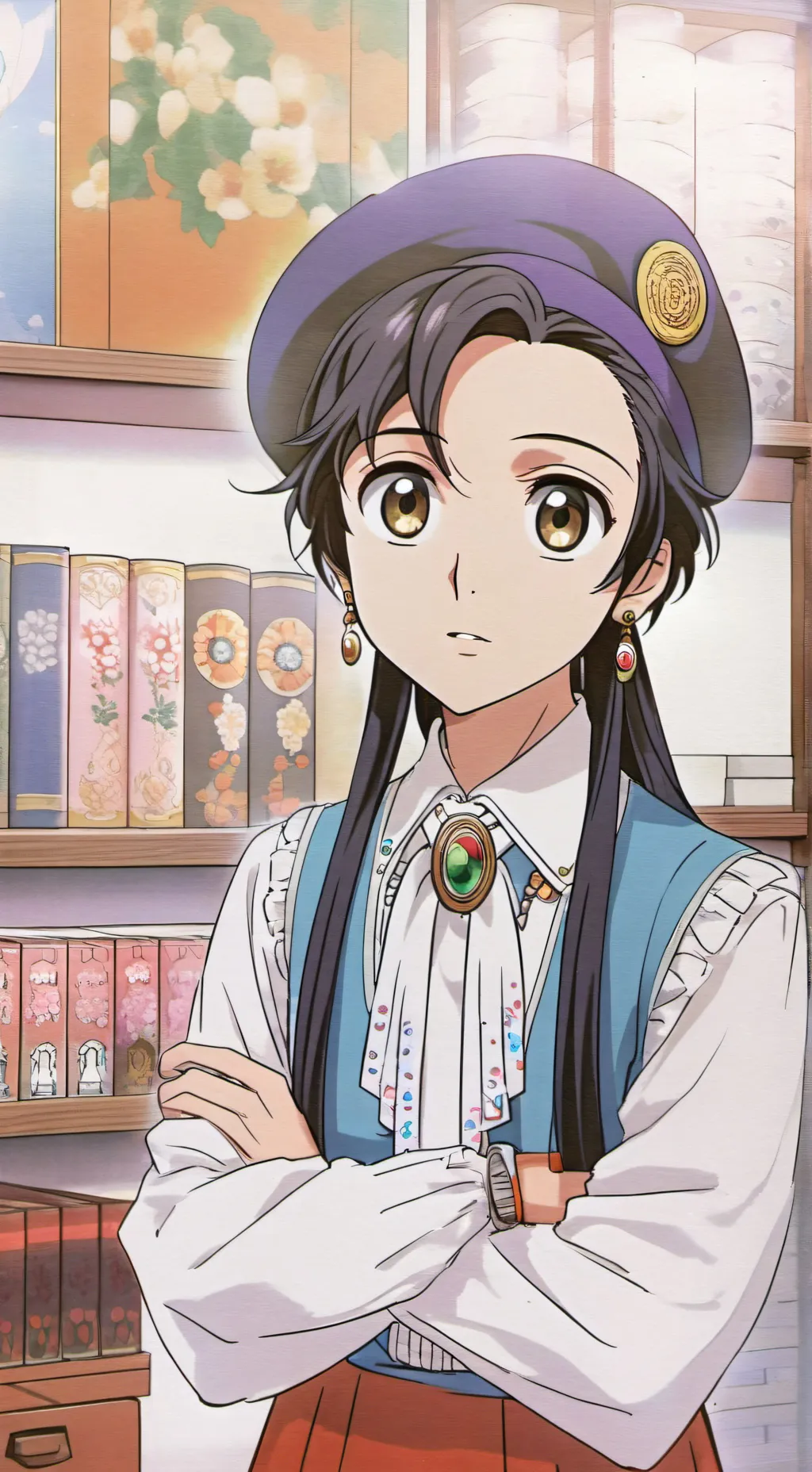 ai character: ishiko tadashi background