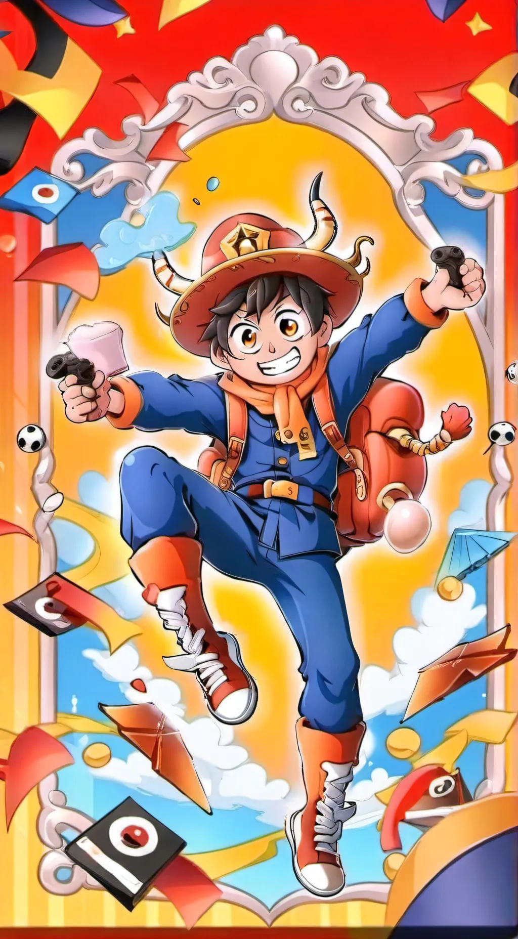 ai character: los compas y tu background