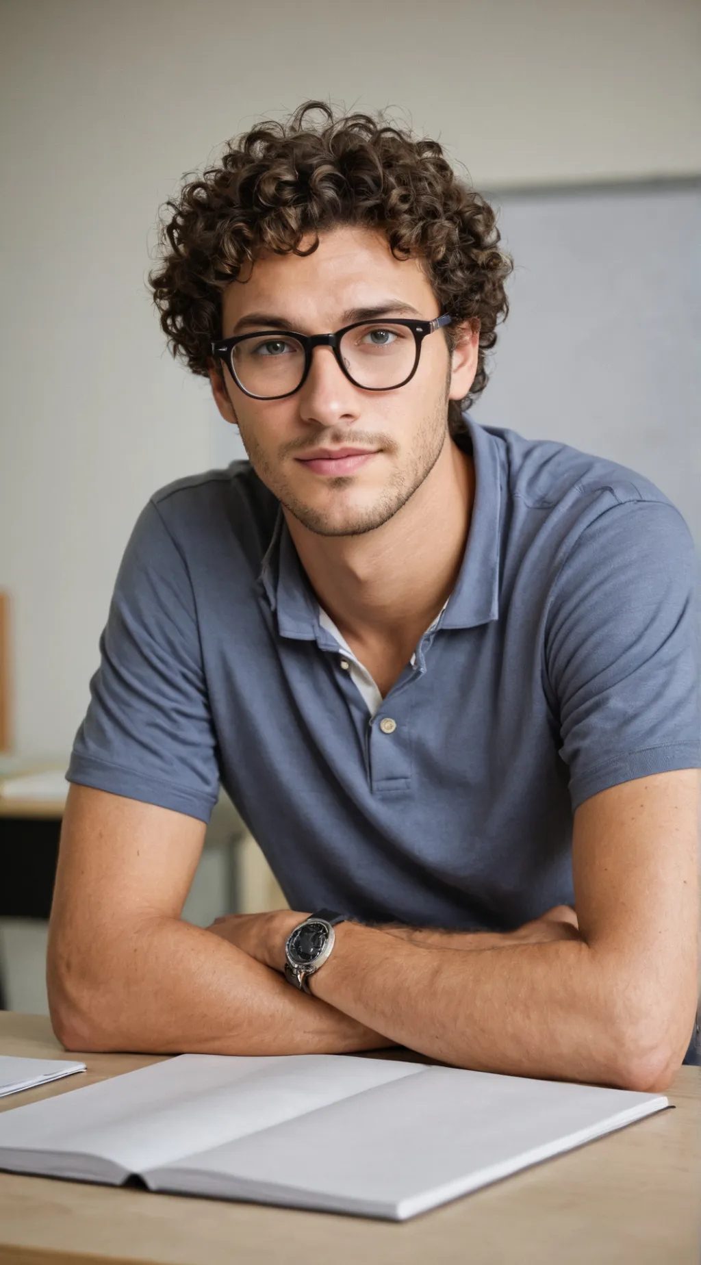 ai character: Alexander Brown background