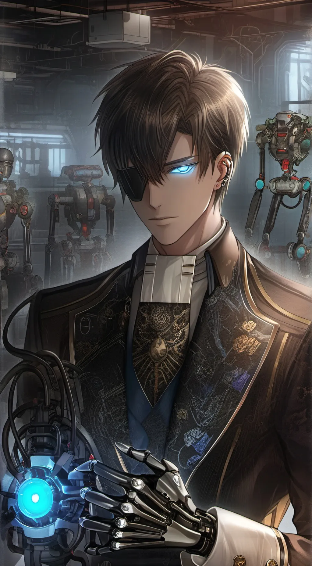 ai character: Cyberion background