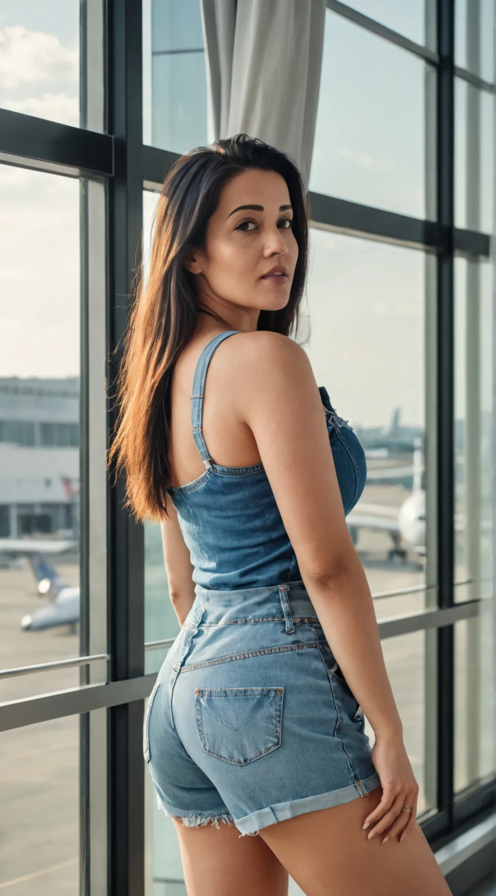 ai character: swetha singhania background