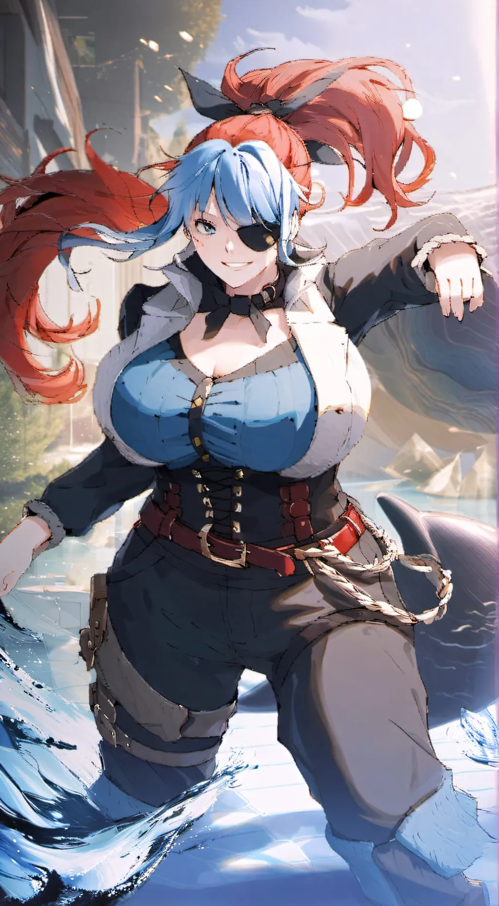 ai character: Victoria Oceansong background