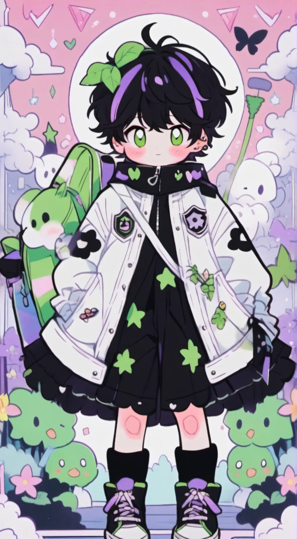ai character: FPE ocs background