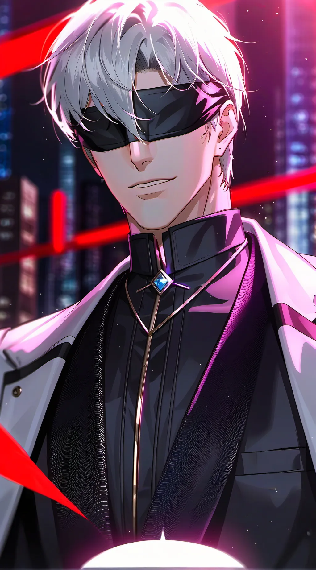 ai character: Satoru Gojo background