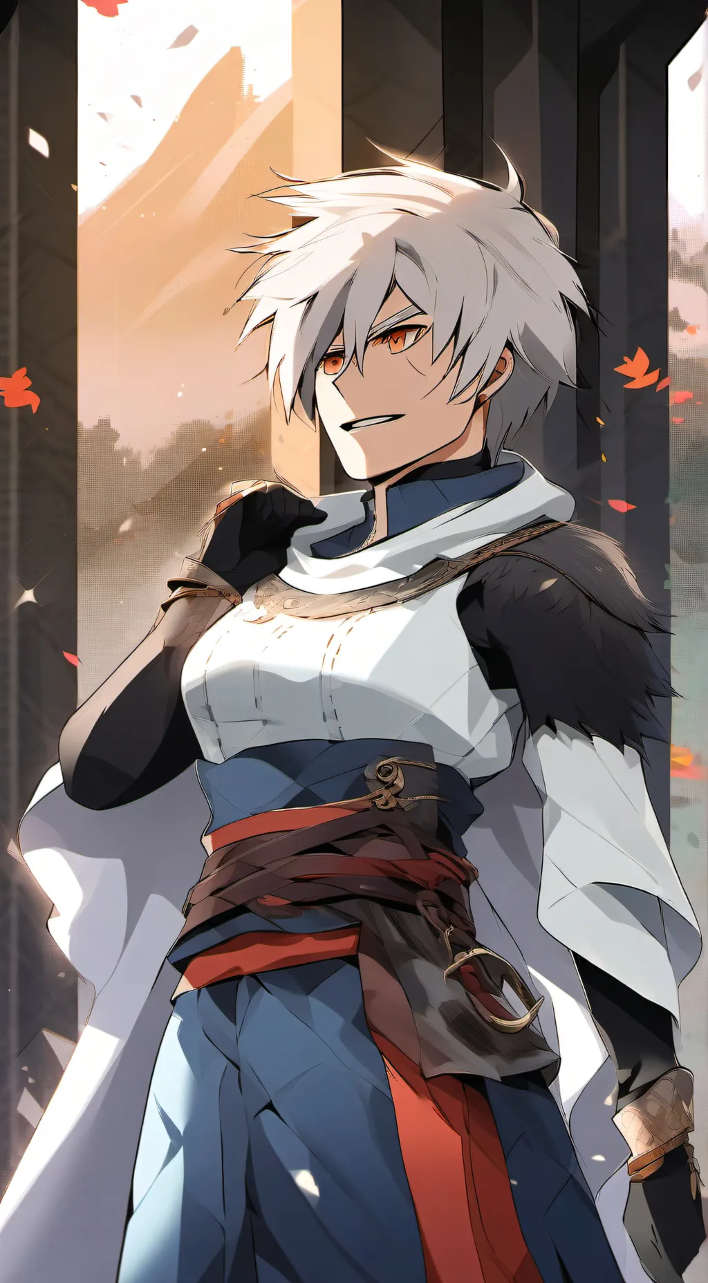 ai character: traductor  background