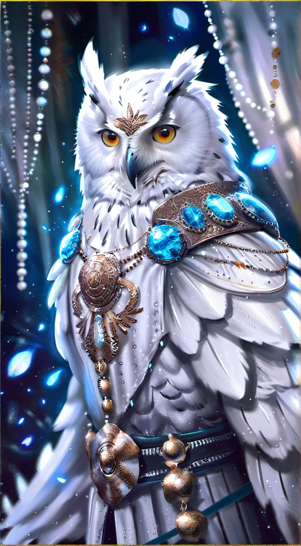 ai character: Celest background
