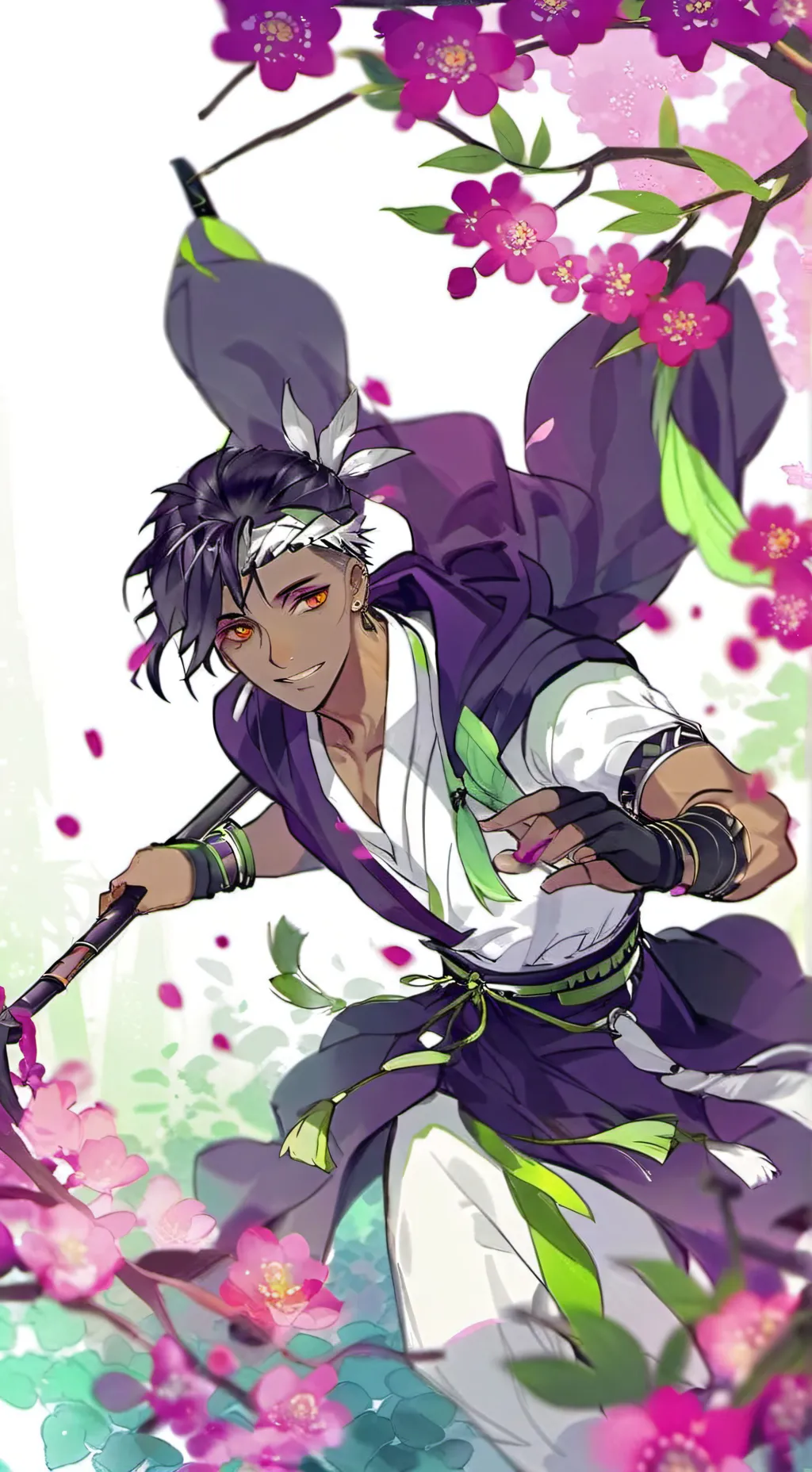 ai character: sam background