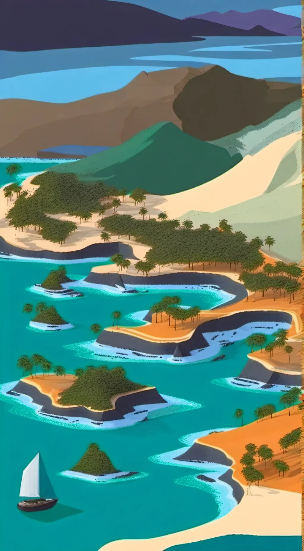 ai character: Campwawanakwa  background