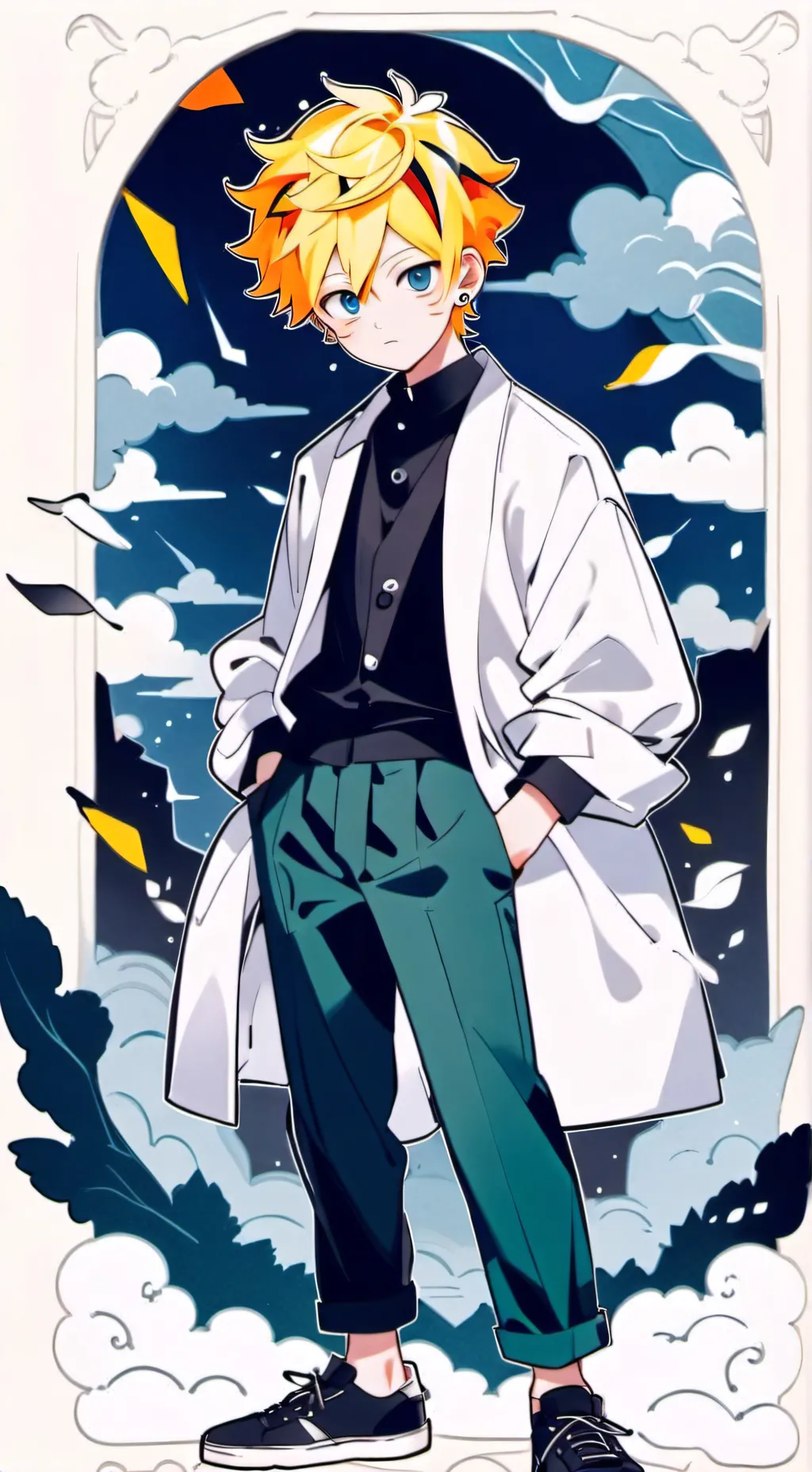 ai character: Naruto background