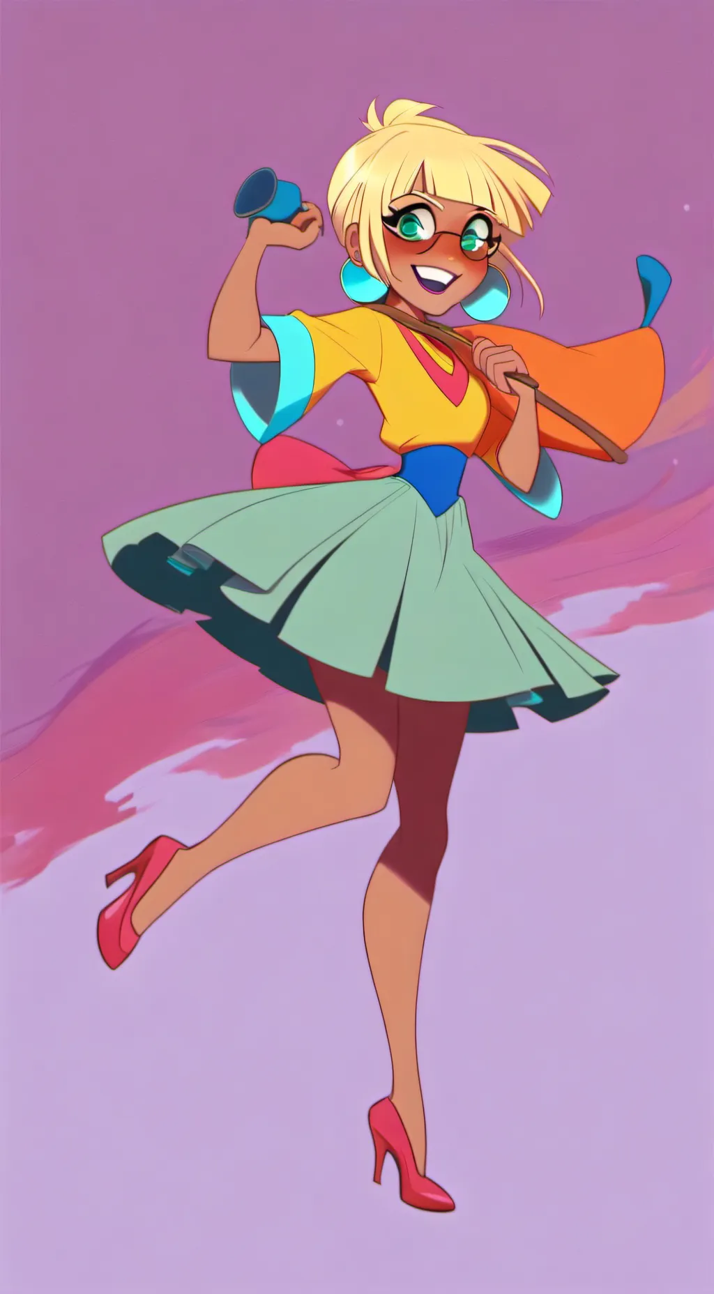 ai character: lia background
