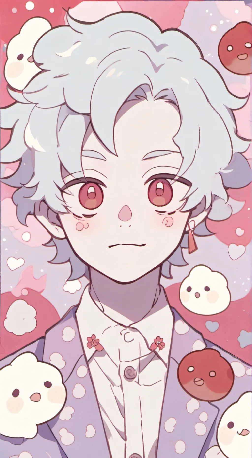 ai character: Shigaraki❤ background