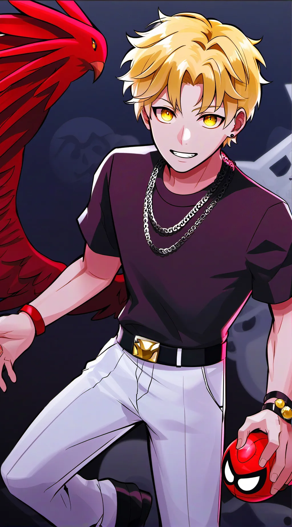 ai character: mha background