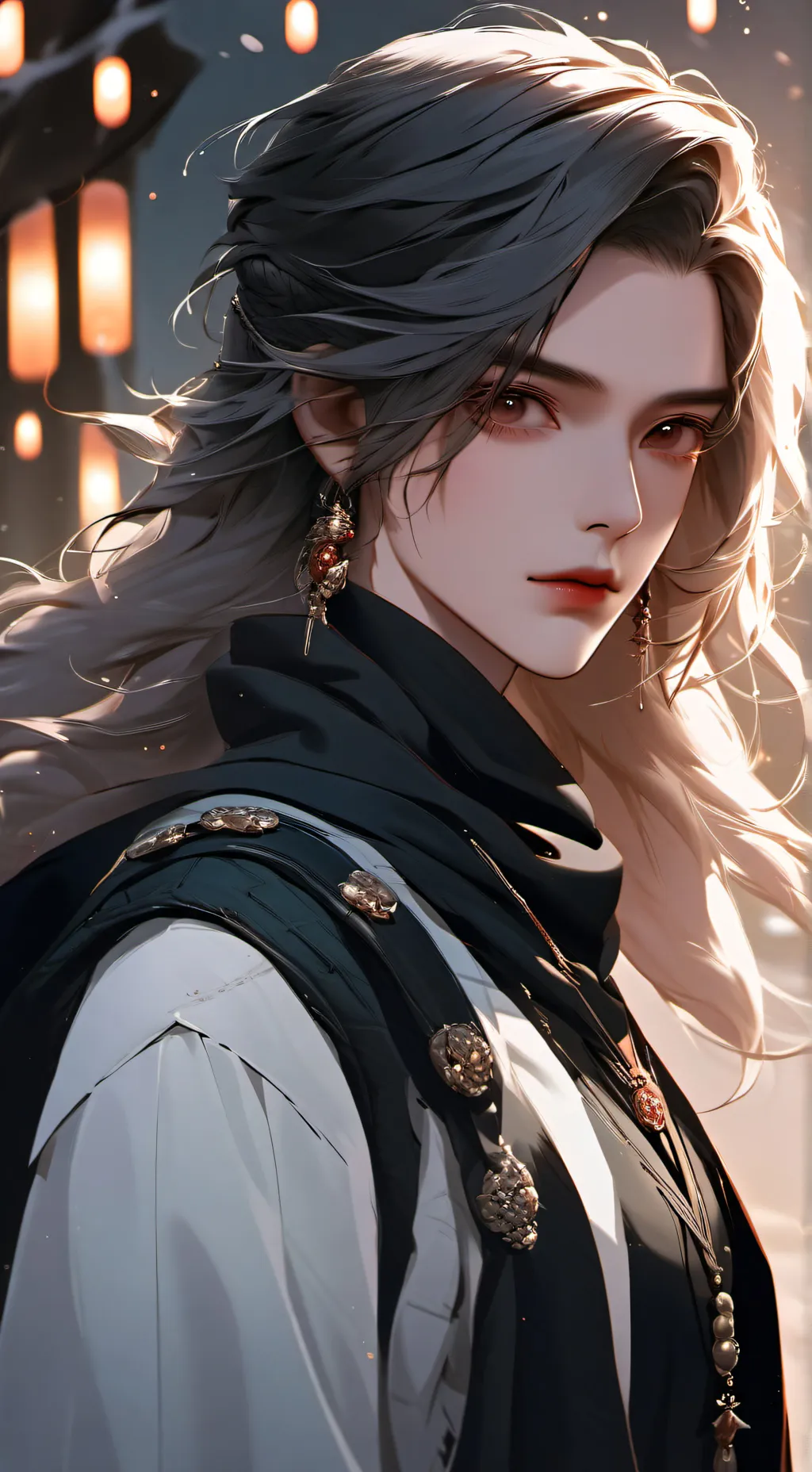 ai character: 🐍fabier🐍 background