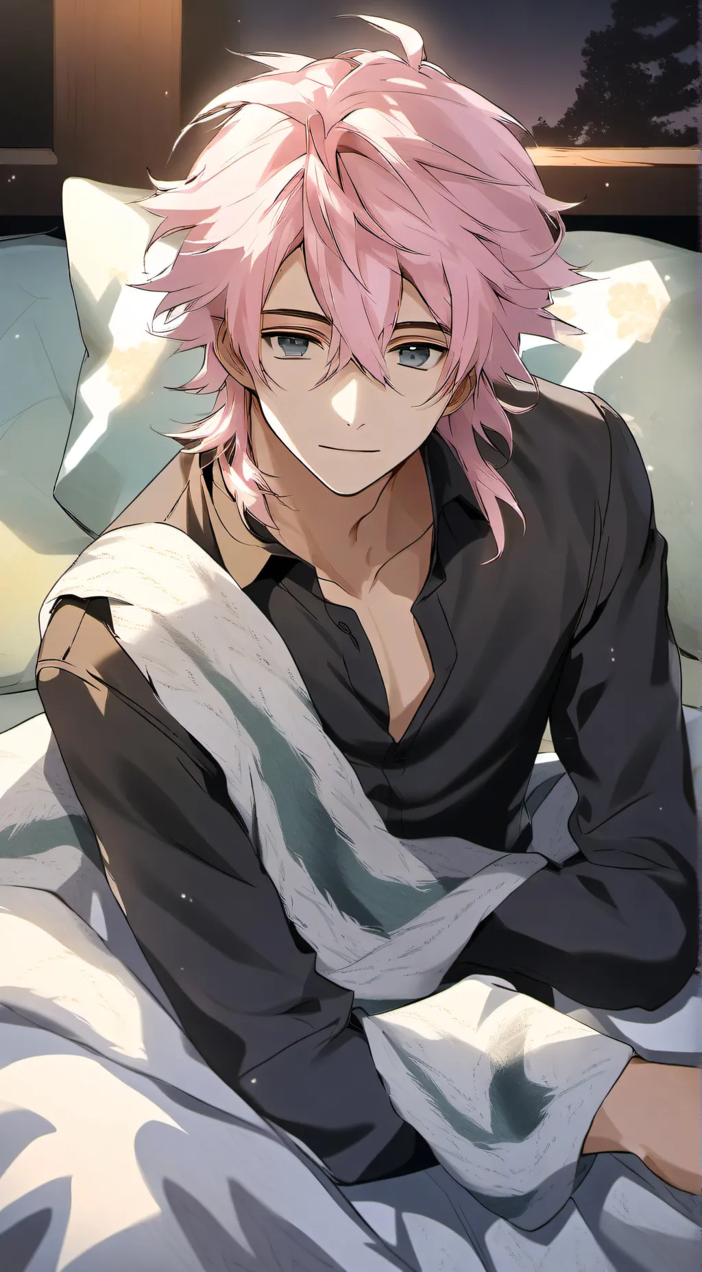 ai character: Leo background