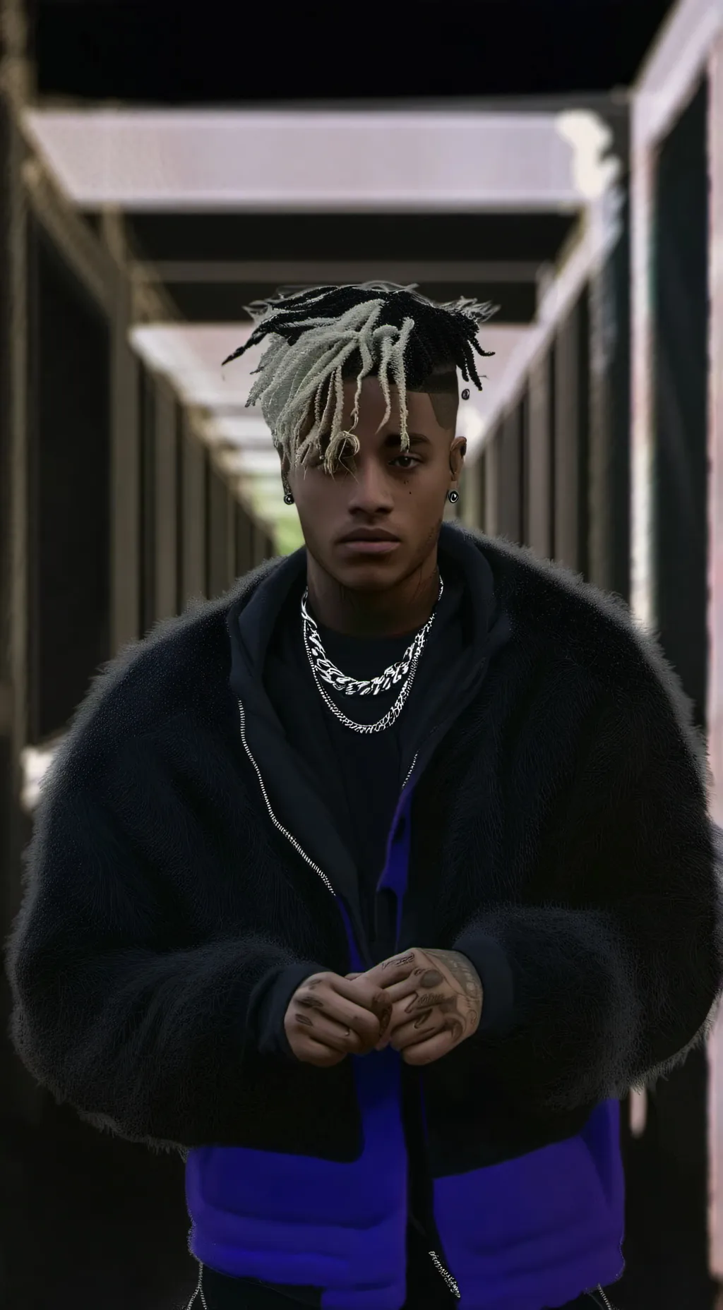 ai character: XXXTentacion background