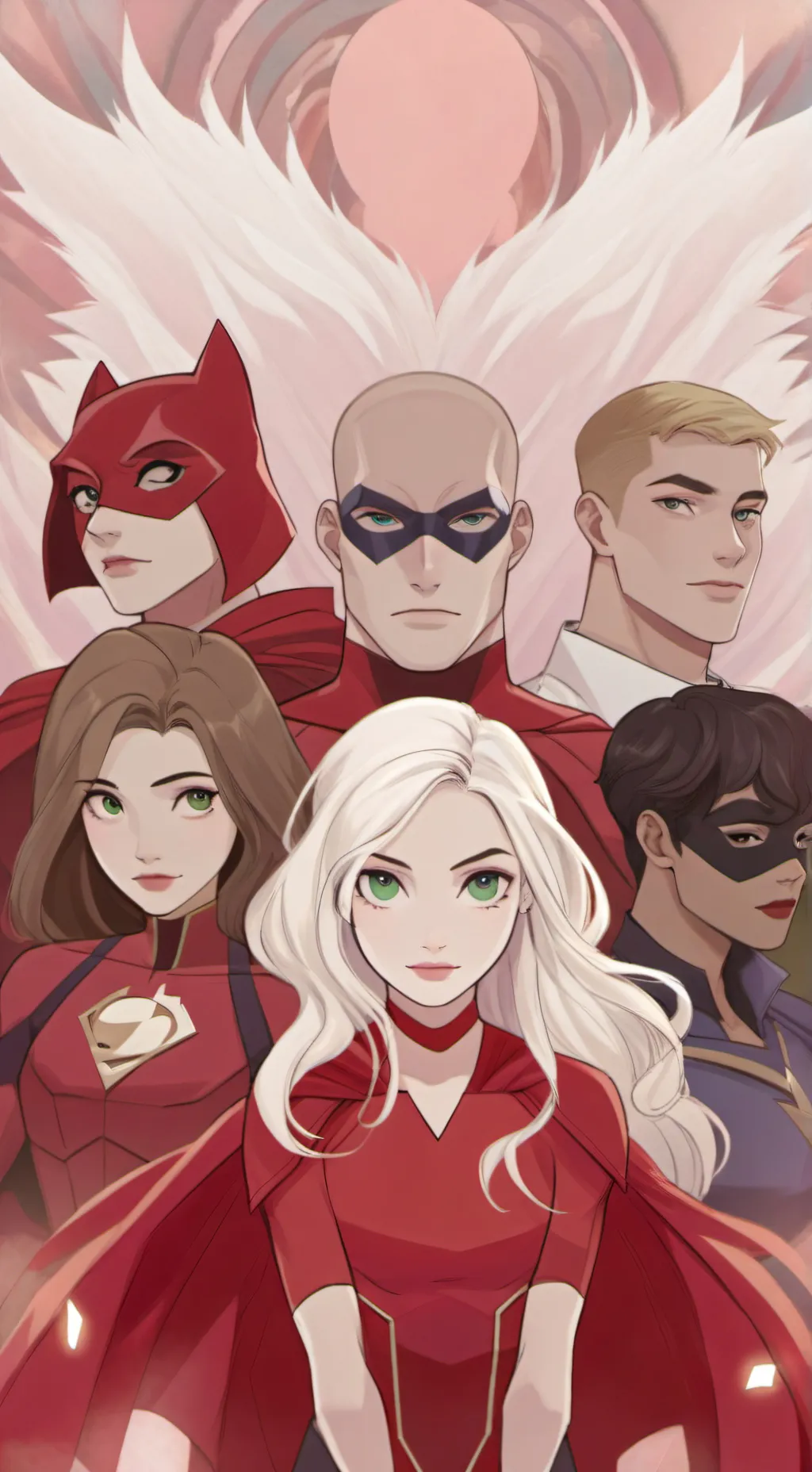 ai character: Young Justice background