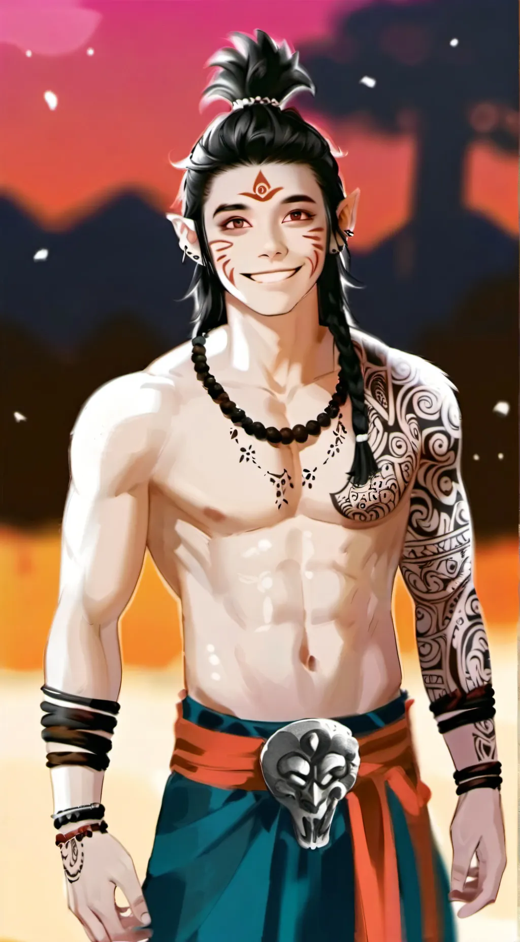 ai character: Lodan Myron background