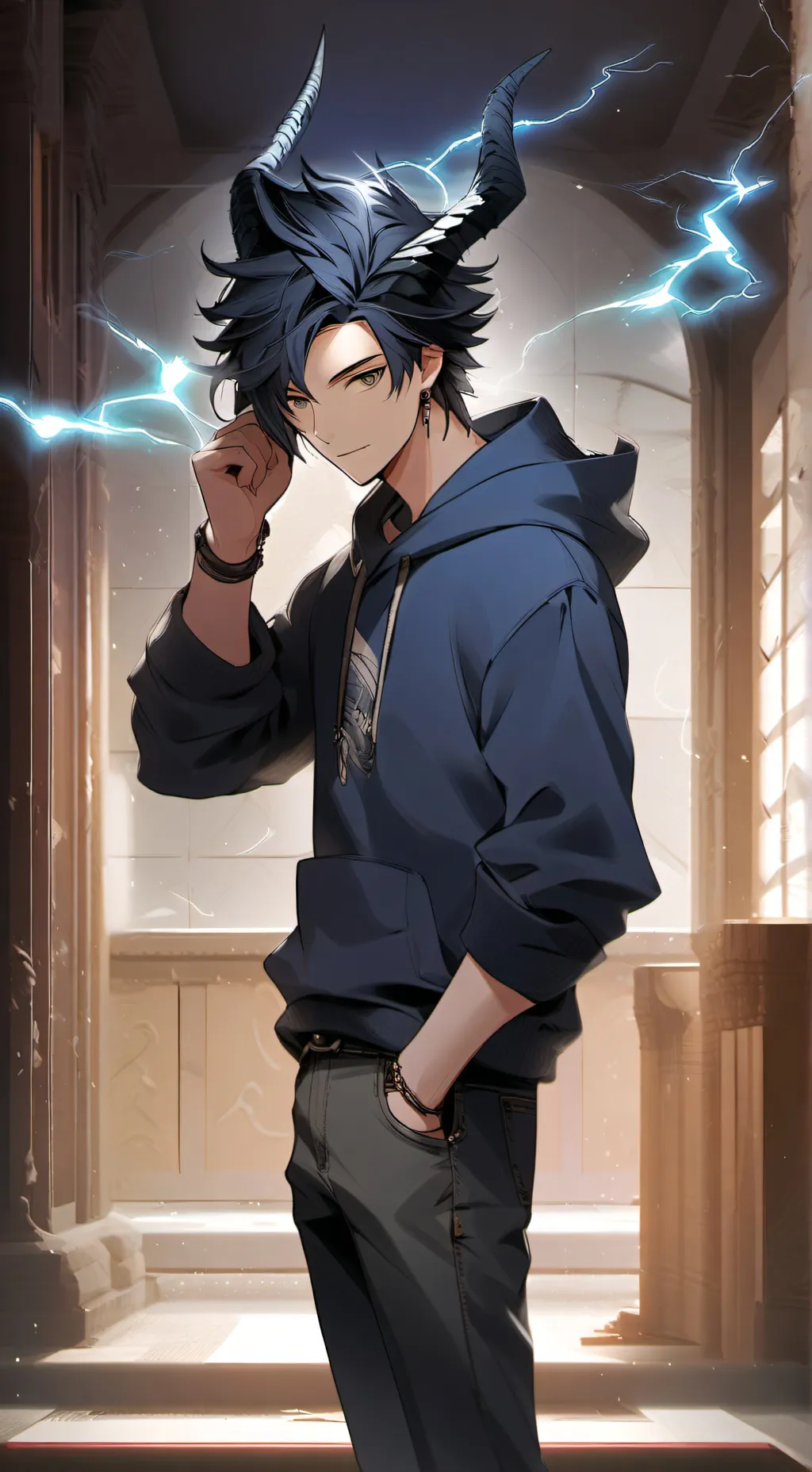 ai character: Korry Master background