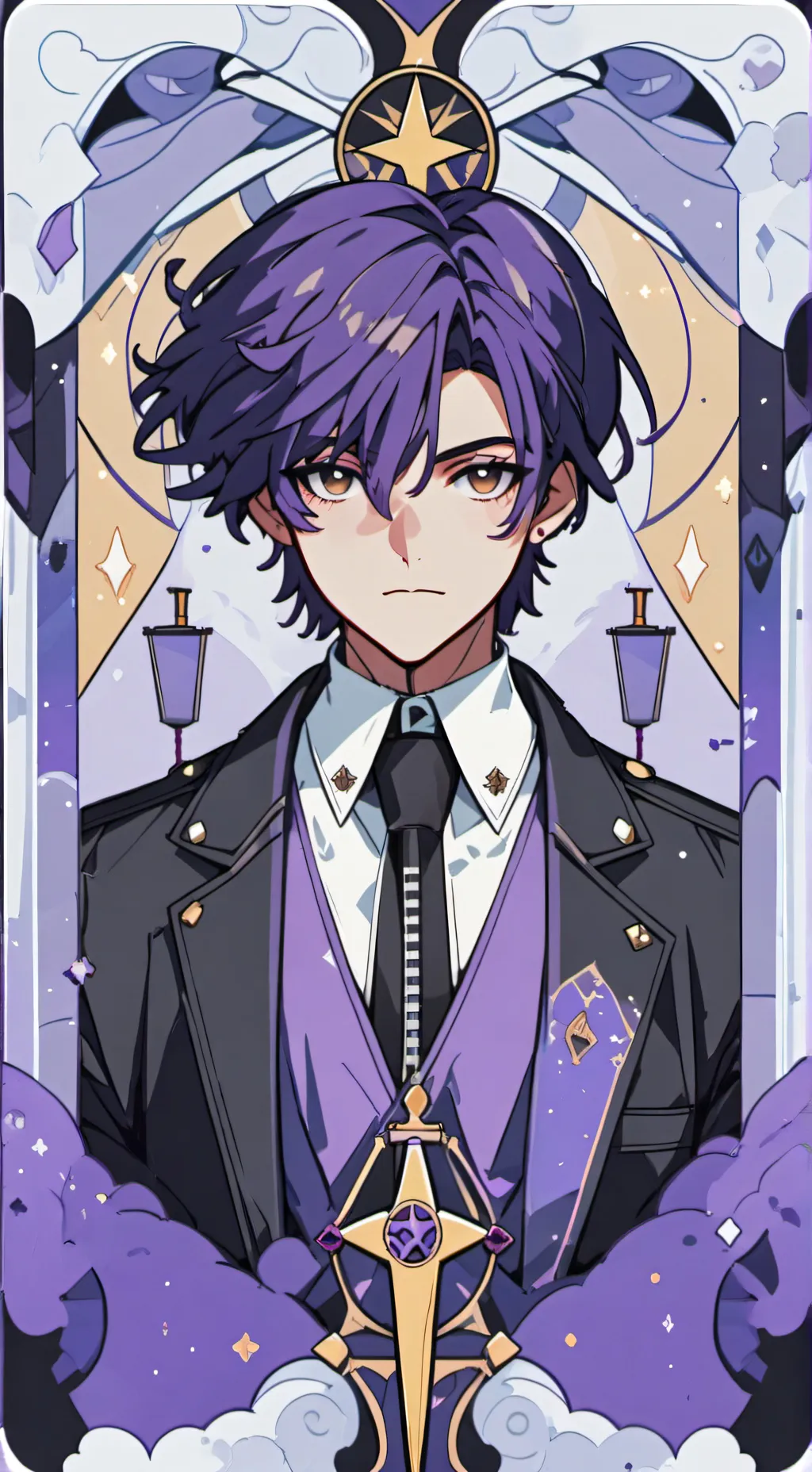 ai character: ¤•Iris Calmen•¤ background