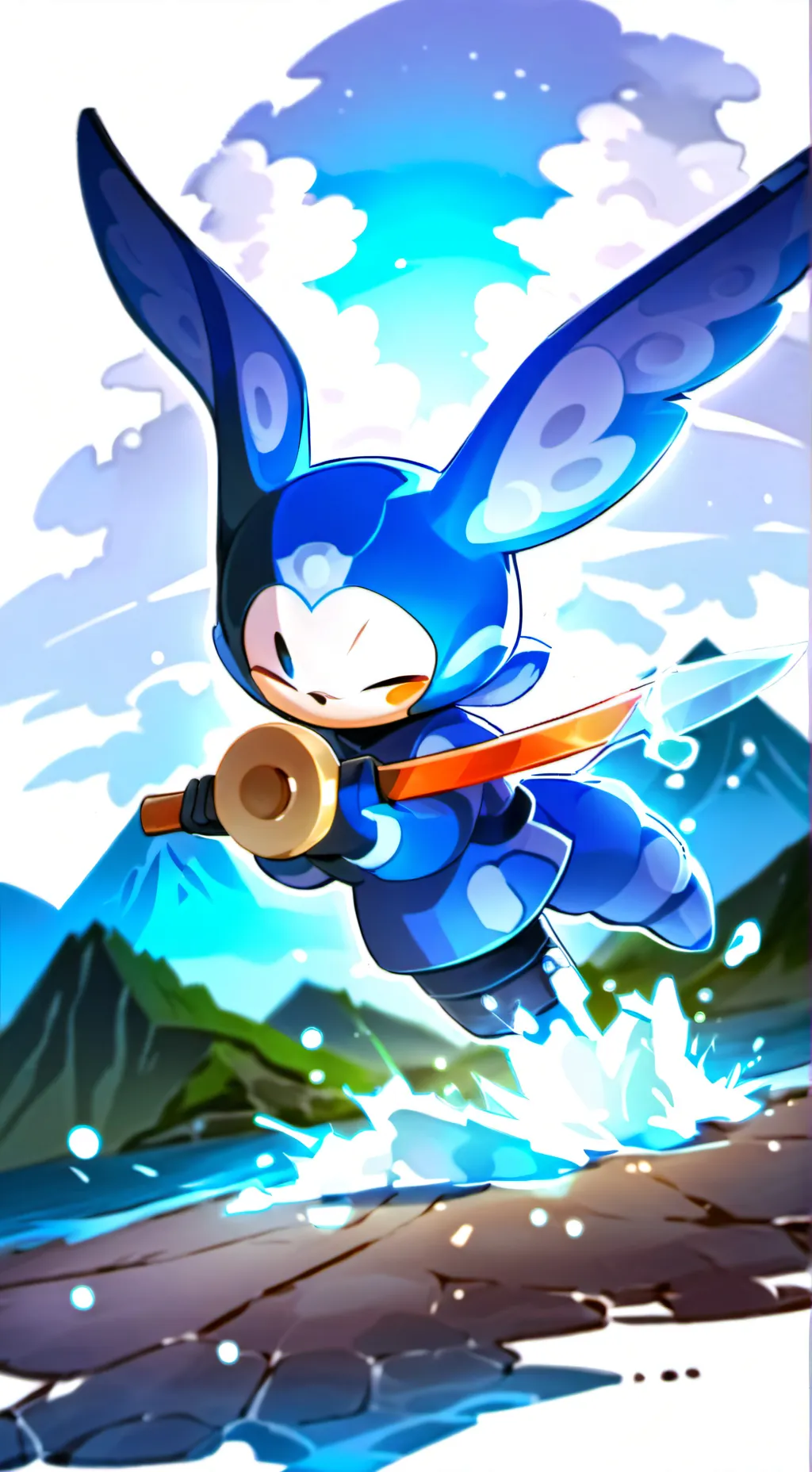ai character: a whole new world background