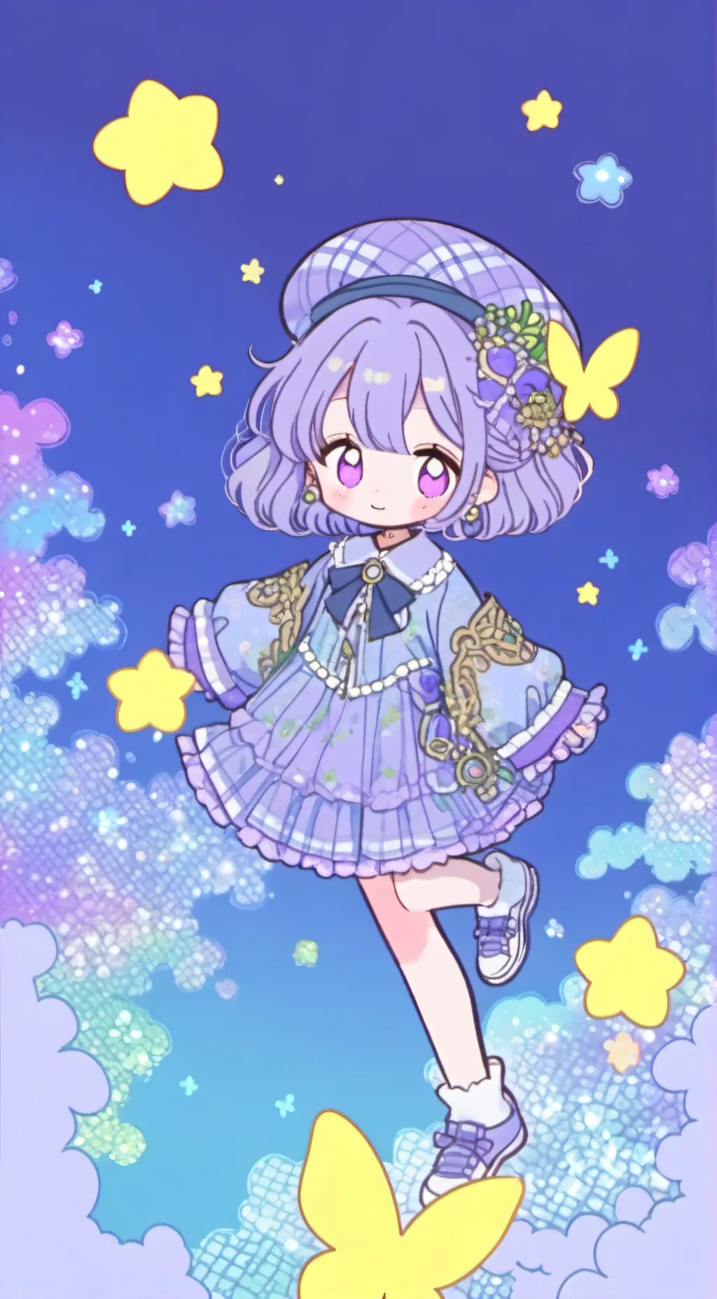 ai character: pijamada DW background