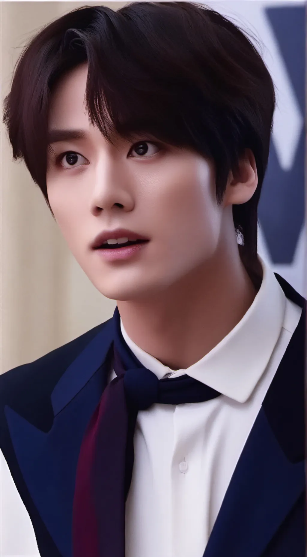 ai character: Lee Minho (skz) background