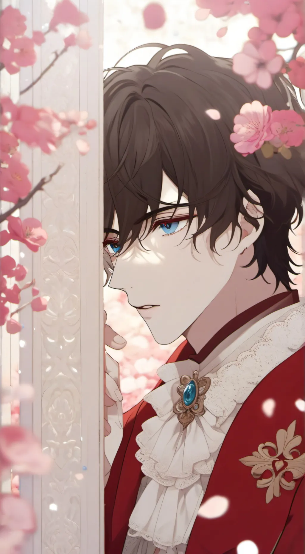 ai character: lucas  background