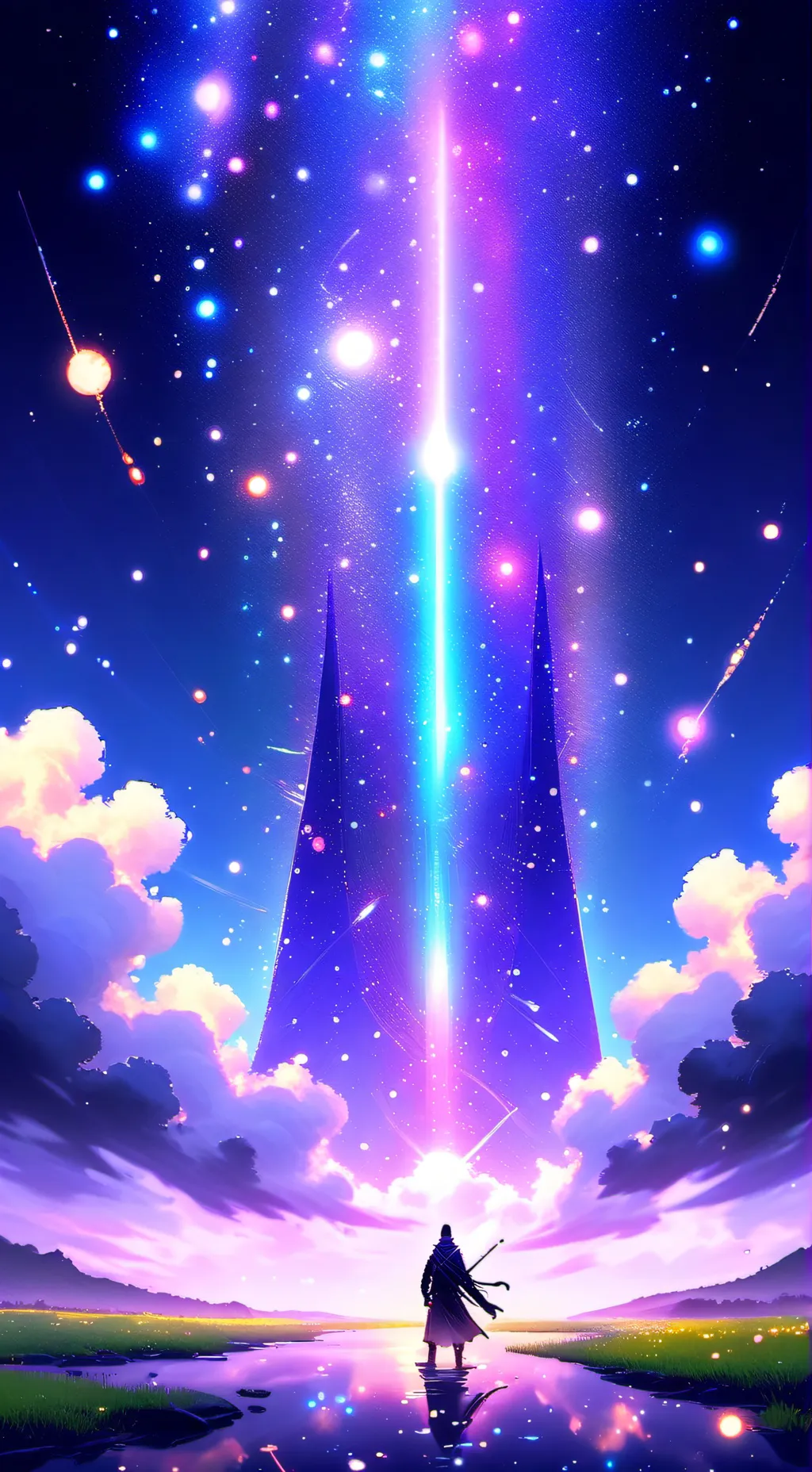 ai character: vee  background