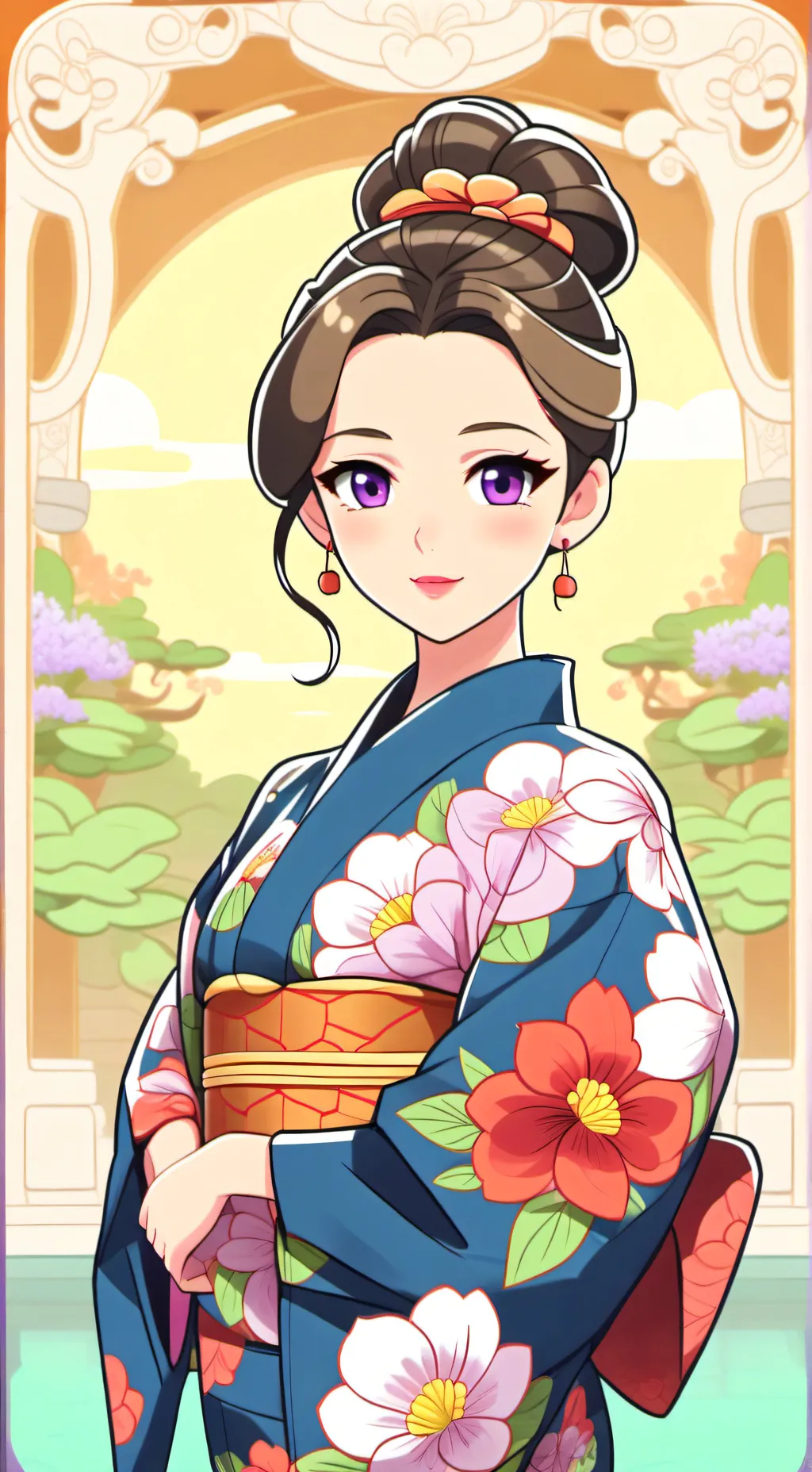 ai character: Lady Tamayo background