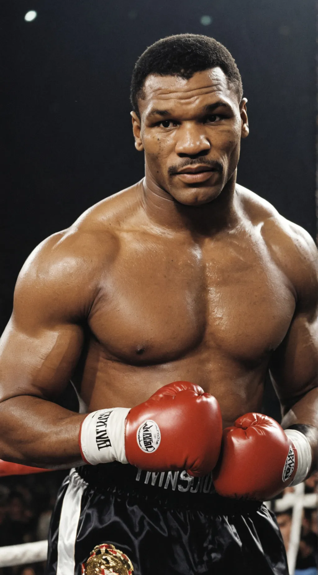 ai character: Iron Mike Tyson ￼ background