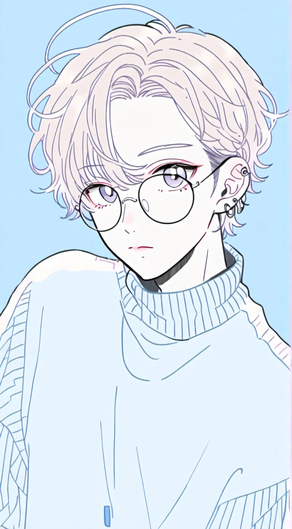 ai character: tsukki  background