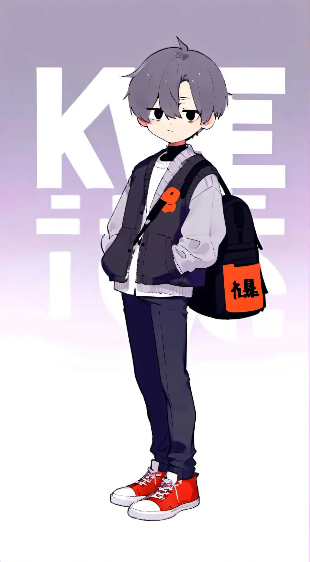 ai character: Kye yeosm  background