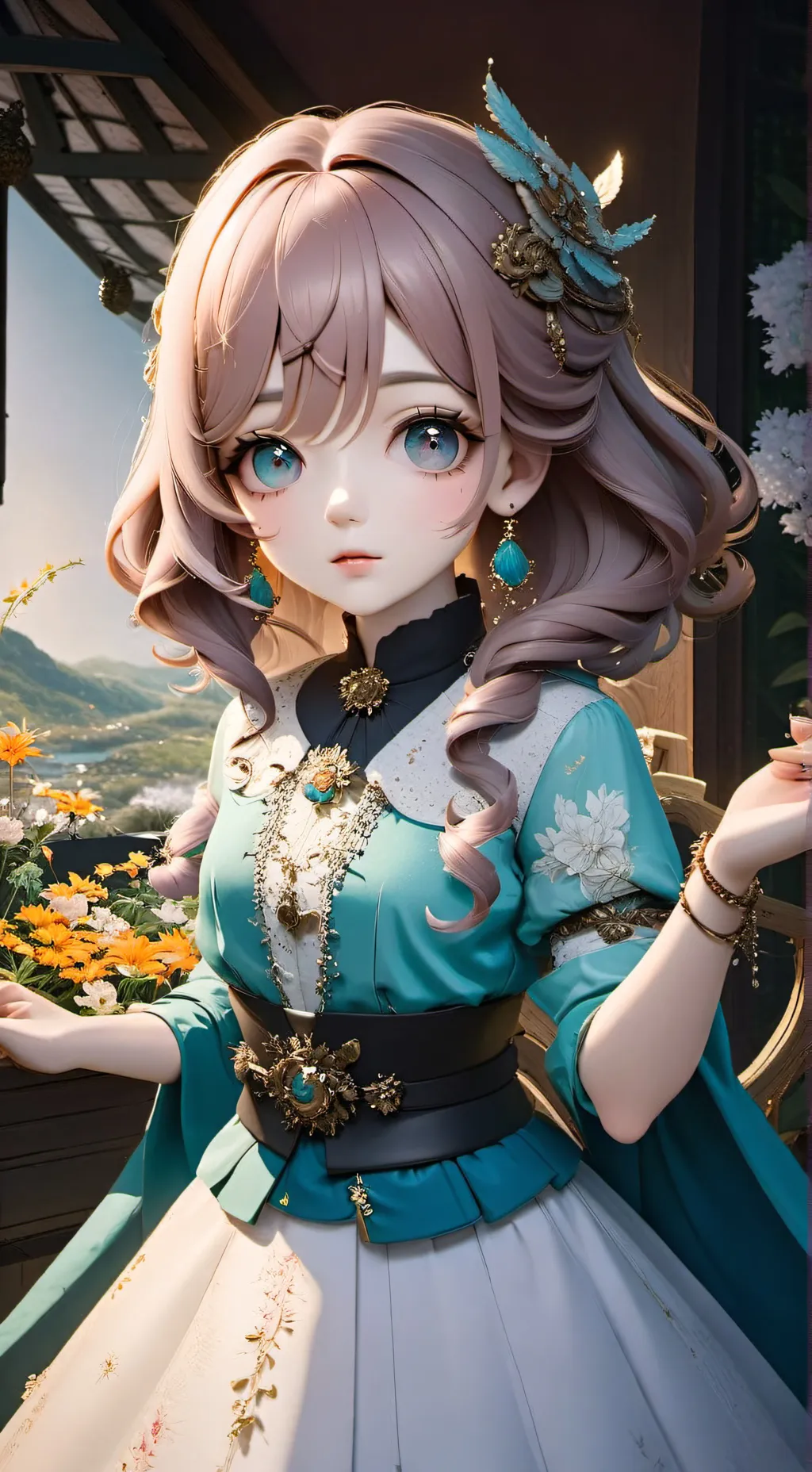 ai character: liya1886 background