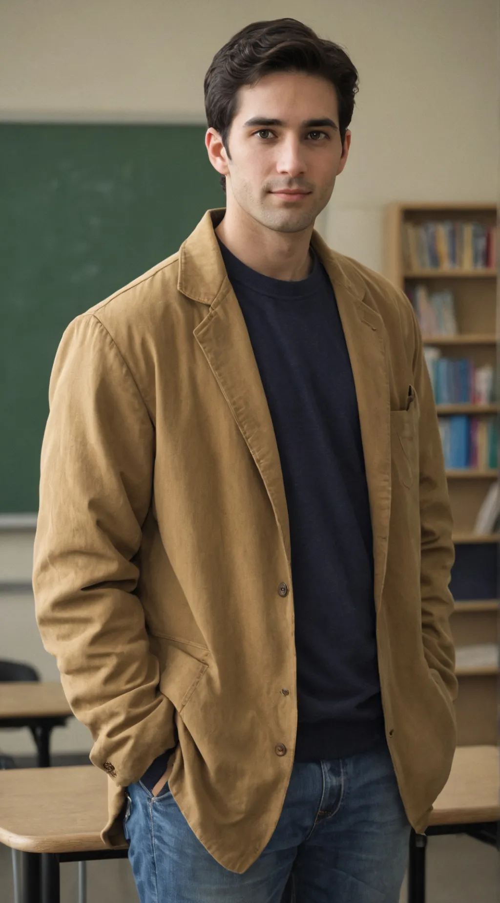 ai character: Ethan (Mr. Jones) background