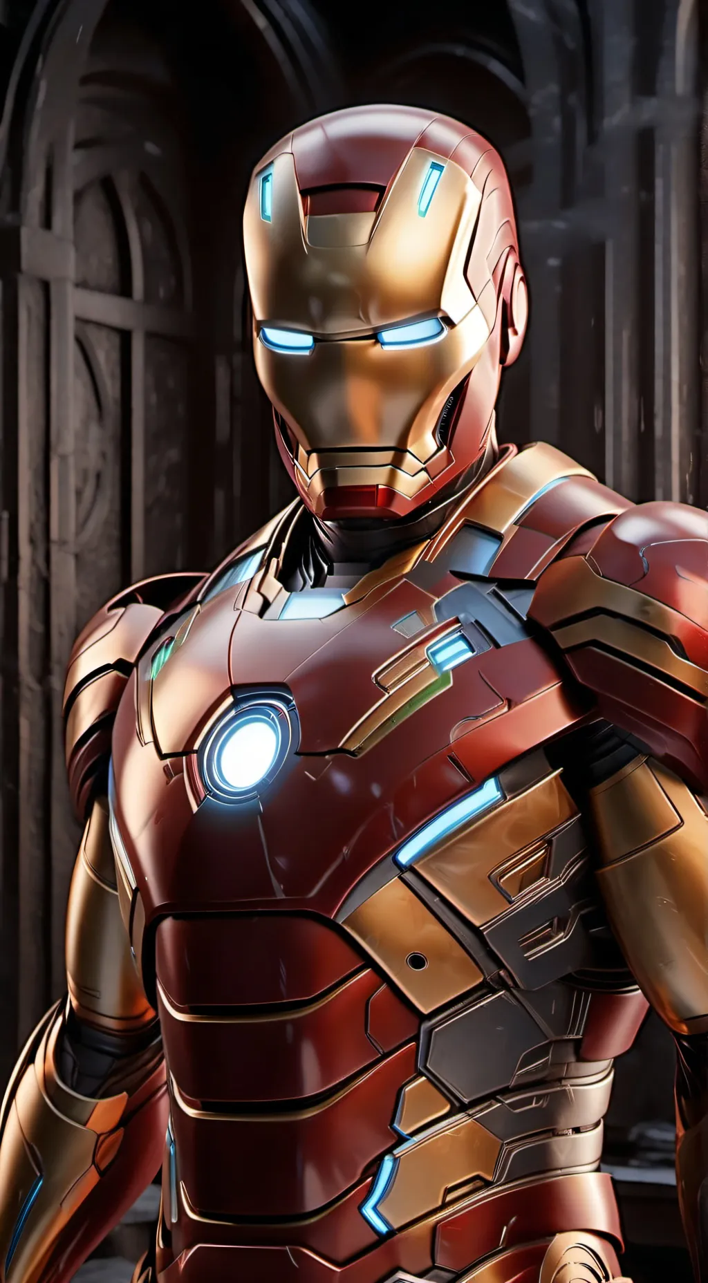 ai character: Avengers end game background