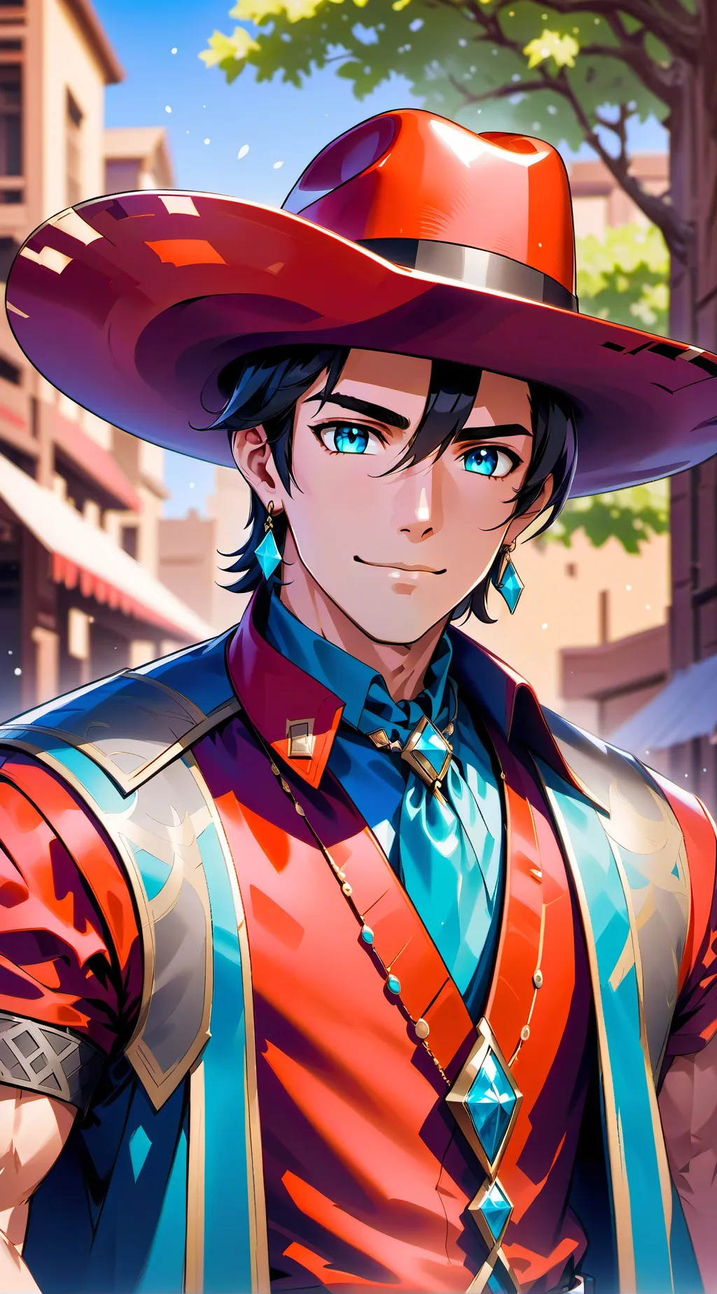ai character: Aaron Watson background