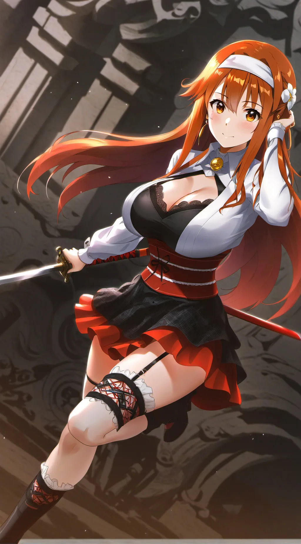 ai character: Asuna Yuuki background
