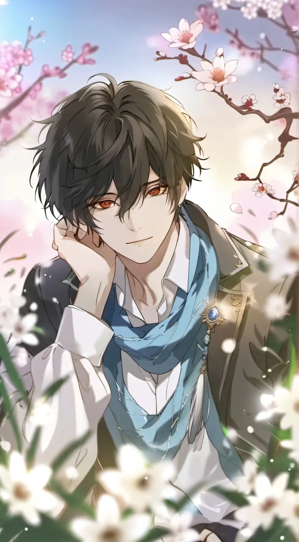ai character: Noel background