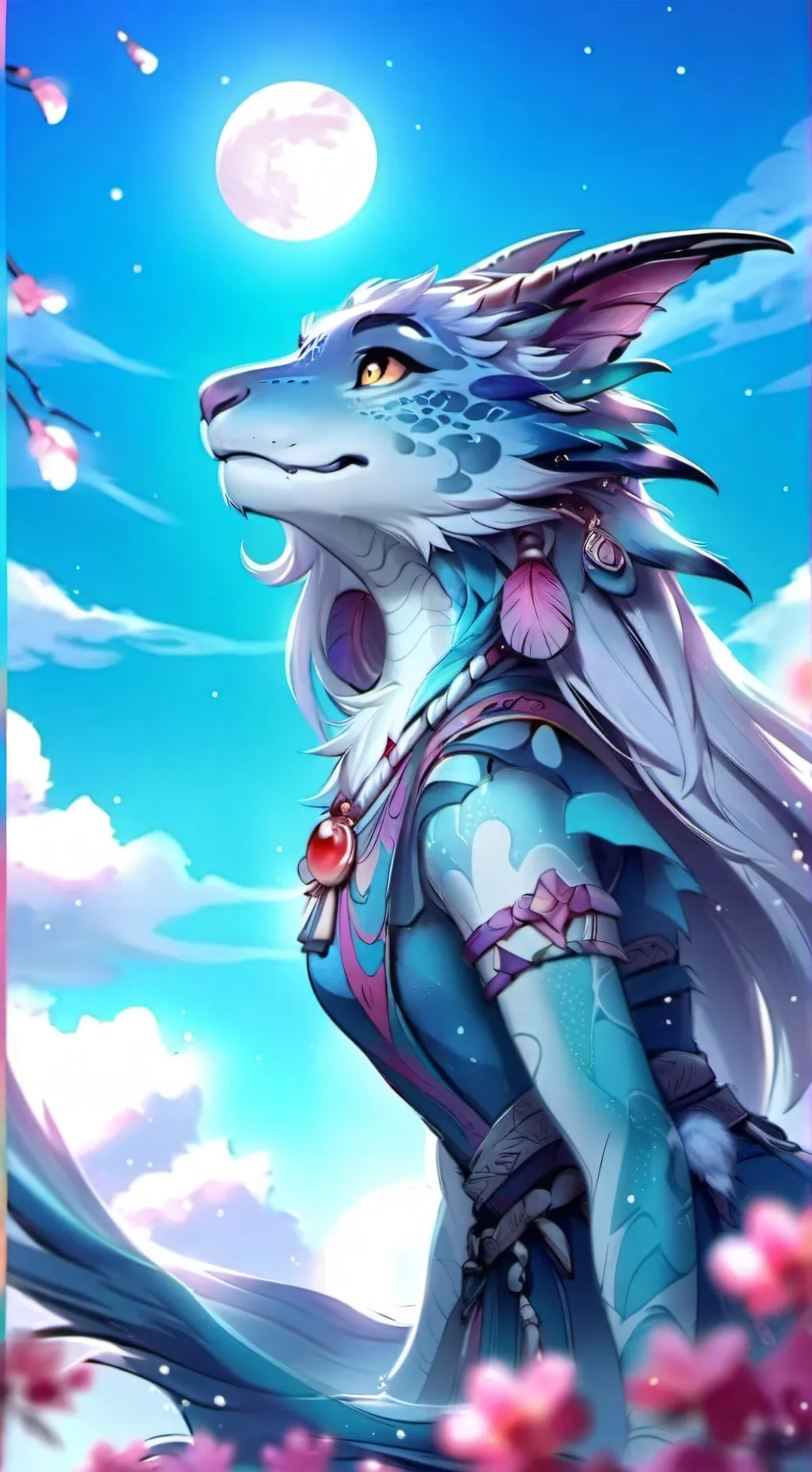 ai character: Astral background
